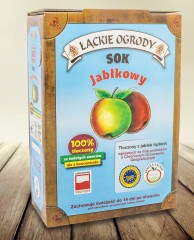 Sok Łąckie Ogrody jabłkowy karton 3l