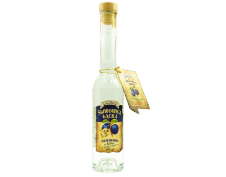 Śliwowica Łącka 70% 200 ml Destylat - Okowita z Łąckich Śliwek