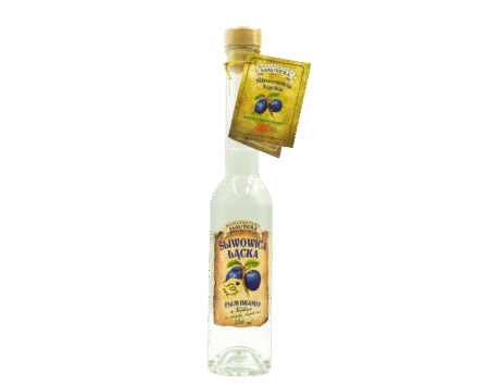 Śliwowica Łącka 50% 200 ml Destylat - Okowita z Łąckich Śliwek