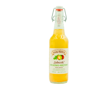 Cydr jabłkowo-miętowy 500 ml