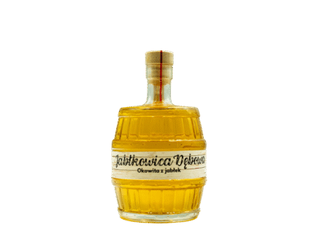 Jabłkowica Dębowa w butelce w kształcie beczki 50% 500 ml