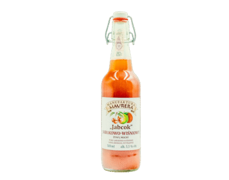 Cydr jabłkowo-wiśniowy 500 ml