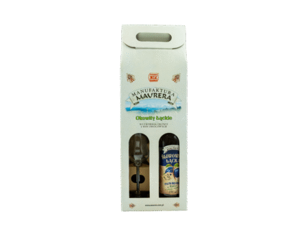 Zestaw Śliwowica 70%-owa 500ml + firmowy kieliszek