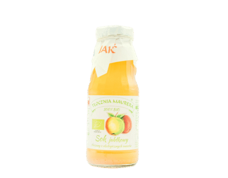 Sok BIO jabłkowy tłoczony ze świeżych owoców 300 ml