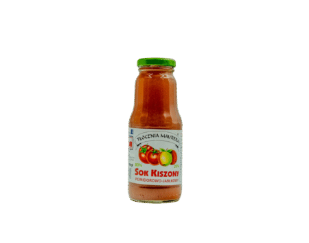 Sok tłoczony z kiszonego pomidora i jabłek z przyprawami 300ml