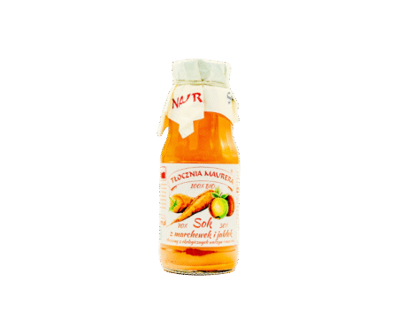 Sok BIO marchwiowy z jabłkiem 300 ml