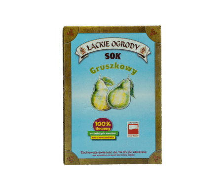 Sok Łąckie Ogrody gruszkowy karton 3L