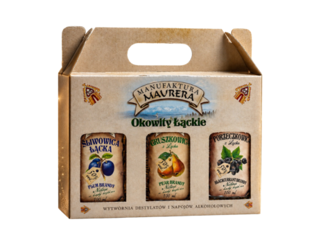 Zestaw destylatów owocowych 6x100ml 50%