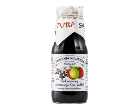 Sok owocowy czarny bez z jabłkiem 300 ml